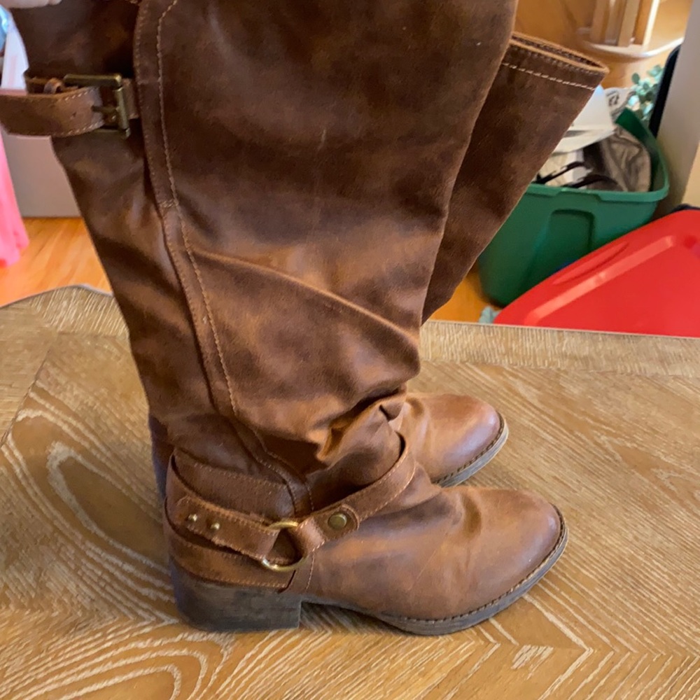 Brown boots made by Sugar size 7 1/2